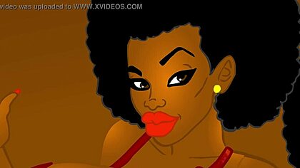 Big Boob Black Girl Cartoon - Black Cartoon Porn - Adorable black girls adore having some wild fun with  white studs - CartoonPorno.xxx