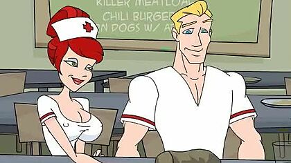 Army Cartoon Porn Nurses - Nurse Cartoon Porn - Naughty and kinky nurses love having intense sex with  their patients - CartoonPorno.xxx